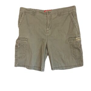 Unionbay Shorts Mens 42 Gray  Cargo Utility Loose Fit‎ Cotton Outdoor Y2K